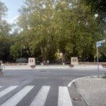 La Nuova entrata della Pineta di Ponente